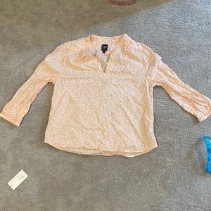 pink and white cheetah print top 🐆